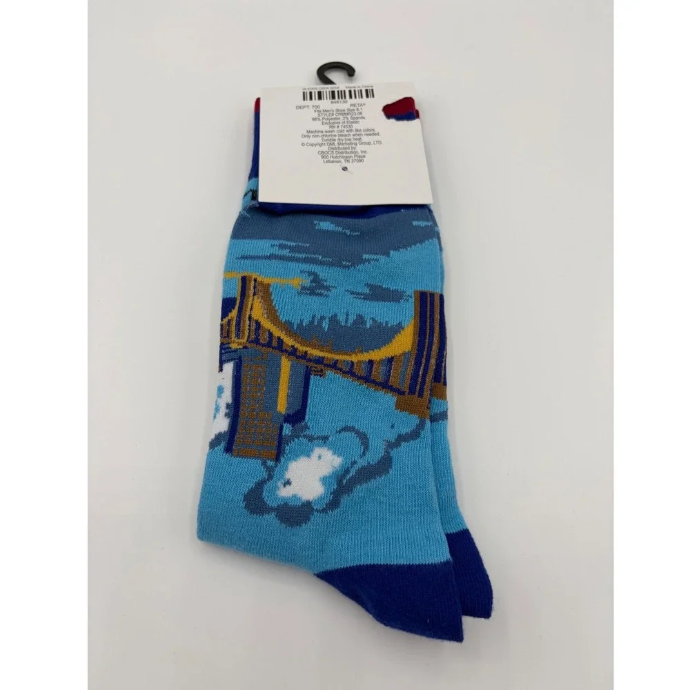 Rep Your State Virginia Is For Lovers Crew Socks Mens